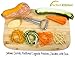 iPerfect Kitchen Ultra Sharp Stainless Steel Dual Julienne & Vegetable Peeler Complete Bundle