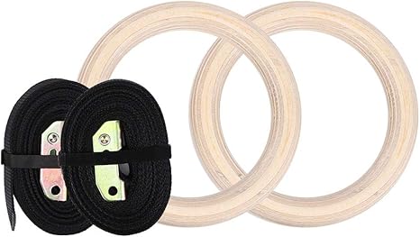 Anillos de gimnasia de madera, anillos de gimnasio de madera ...