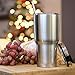 Greatness Line 30 oz. Stainless Steel Tumbler Value Pack with 2 Lids and Extra SS Straw - Double Wall Insulated Travel Cup - Keeps Ice Cold & Hot for Hours