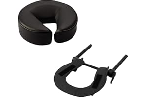 HOINCO Massage Table Massage Bed Headrest Replacement Adjustable Massage U-Shaped Pillow for Beauty Bed Universal with Elastic Memory Foam Face Pillow Set Accessories Massage Equipment