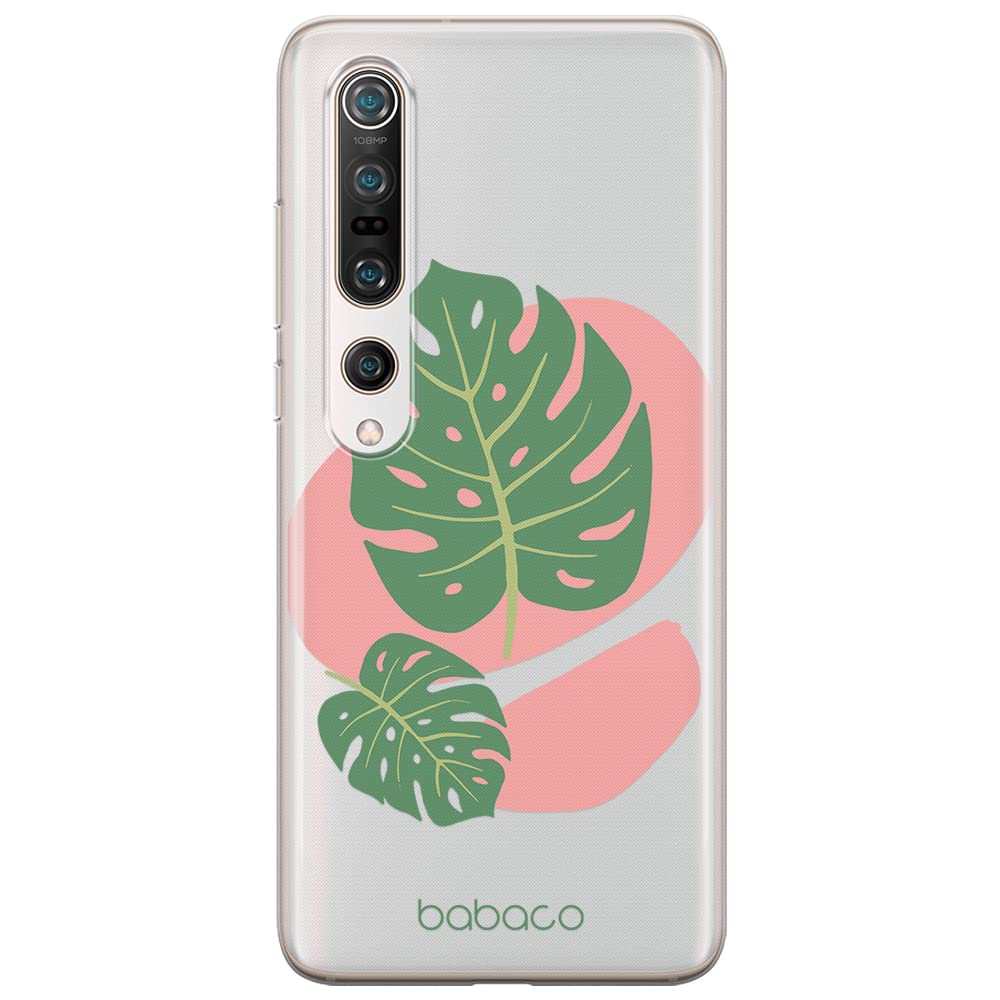 Babaco ERT GROUP mobile phone case for Xiaomi MI 10 / MI 10 PRO original and officially Licensed pattern Plants 011 optimally adapted to the shape of the mobile phone, partially transparent — image 1