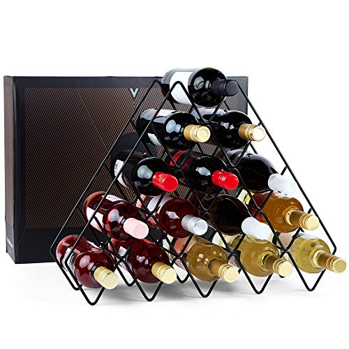 5 VonShef+Bottle+Wine+Rack+Black