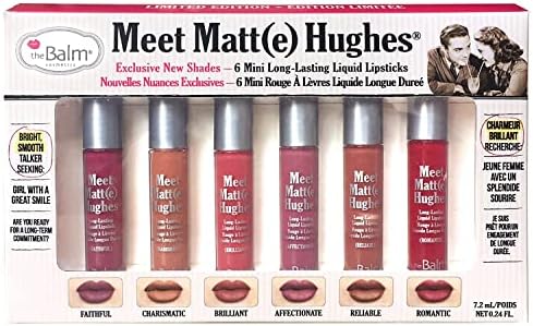 insufficienza cardiaca e liquido nei polmoni theBalm Meet Matt(e) Hughes Set of 6 Mini Long-Lasting Liquid Lipsticks  price in Saudi Arabia | Amazon Saudi Arabia
