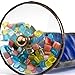 J Devlin Kal 103 Tumble Wheel Kaleidoscope Blue with Glass Chips Gift