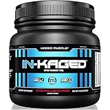KAGED MUSCLE, IN-KAGED Intra Workout Powder, Intra-Workout Fuel, L-Citrulline, Workout, Boost Energy, Muscle Pump, Intra Workout, Cherry Lemonade, 20 Servings