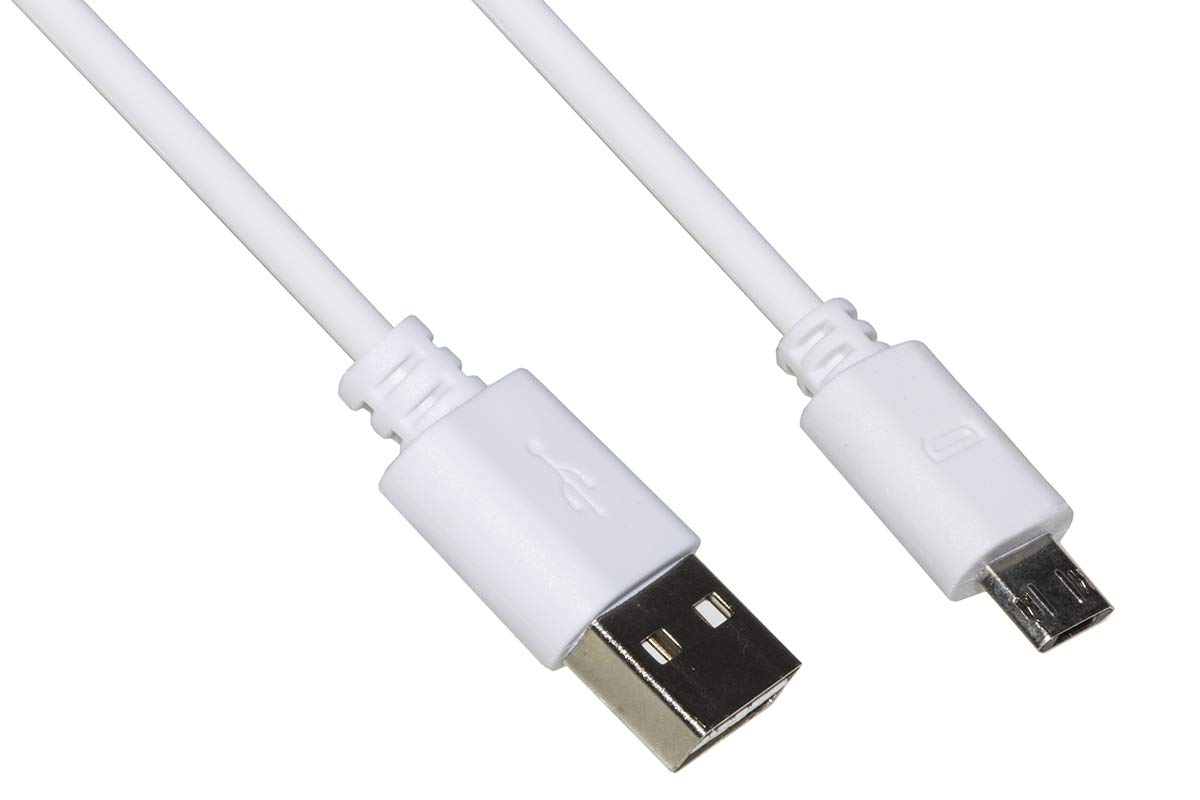 LINK LKGZ78 USB CABLE - MICRO USB WITH REVERSIBLE CONNECTORS MT 1 COLOR WHITE