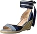 Nine West Women's Jaxel Denim Wedge Sandal