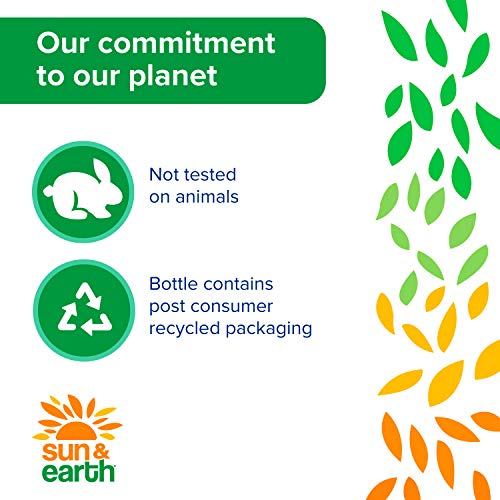 Sun & Earth All Purpose Cleaner, Light Citrus, Pack of 6, 132.0 Fl Oz