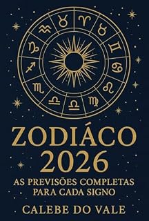 Livro ZODÍACO 2026: Previsões Completas para cada Signo