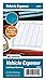 Adams Vehicle Expense Journal, , 3.25 x 6.25 Inches, White (AFR11)