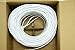 FiveStarCable 16-2 500 Ft. 16/2 CMR Rated Solid Bare Copper 2 Conductors Audio Speaker Lightning Installation High-Power Home Wiring Cable Wire White