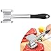 FBasics Meat Tenderizer Mallet Kitchen Meat Pounder mallet for Pounding and Tenderizing Meats, Heavy Duty Large Size.