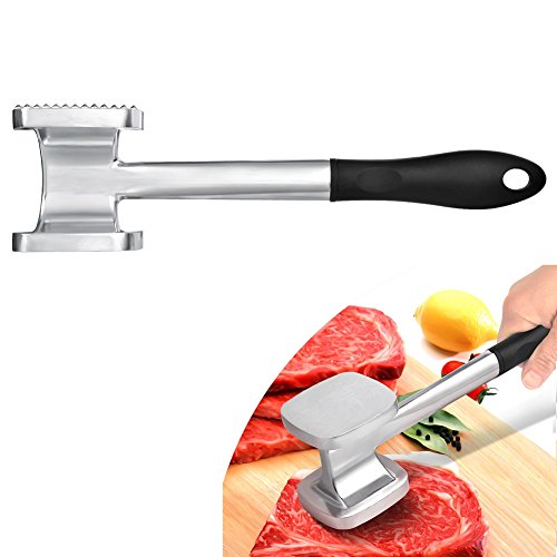 FBasics Meat Tenderizer Mallet Kitchen Meat Pounder mallet for Pounding