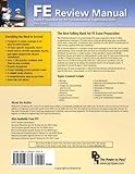 Image de FE Review Manual: Rapid Preparation for the Fundamentals of Engineering Exam, 3rd Ed