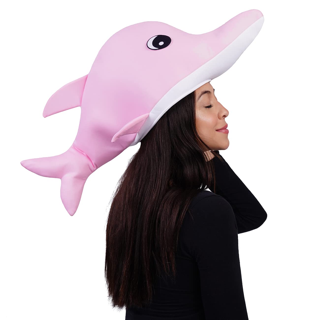 SEA HARE Adult Dolphin Hat Funny Animal Hat for Party