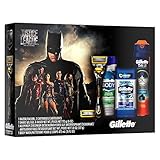 Gillette Razor Body Wash Shave Gel and Deodorant Justice League Gift Pack