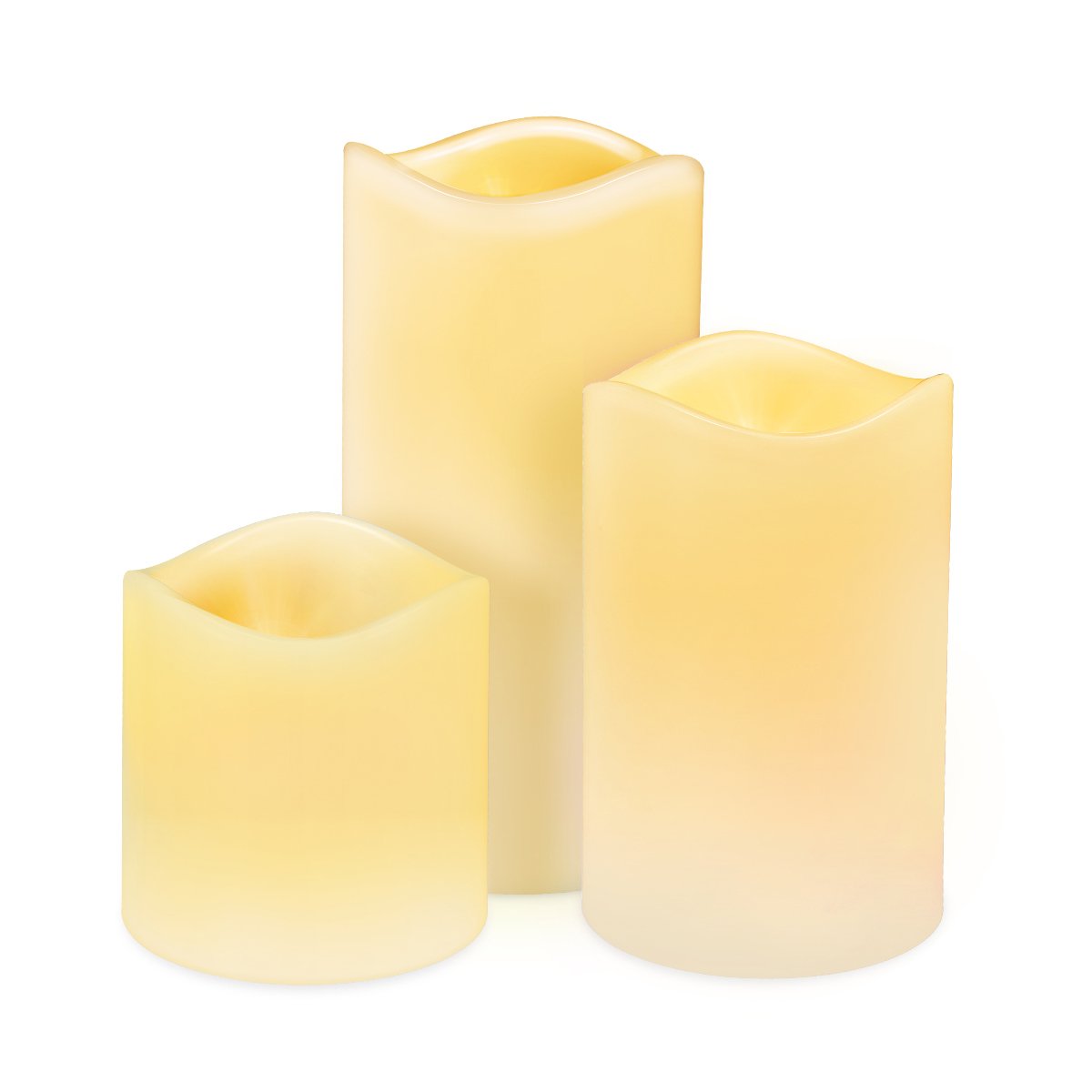 Candela LED Programmabile (3 pezzi)