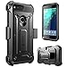 Google Pixel Case, SUPCASE UB PRO Series Full-body Rugged Holster Case with Built-in Screen Protector for Google Pixel 1st Generation 5.0 Inch (2016 Release), Not For Pixel 2nd/ 3rd Generation (Black)