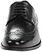 Nunn Bush Men's Nelson Wing Tip Oxford,Black  11 M (D)