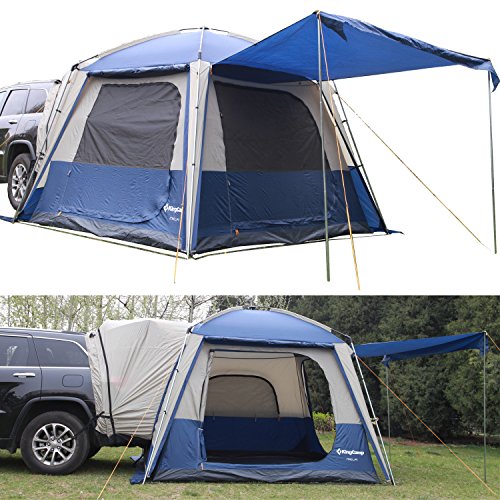 iloilo KingCamp MELFI PLUS 3 Seasons 5 Person Multifunctional SUV Car Tent Blue 11street