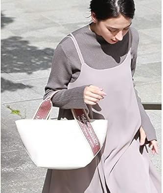 Amazon オペークドットクリップ Opaque Clip 別注 Theatre Products フェイクレザーテープトートバッグ オフホワイト 003 99 99 レディースバッグ 財布