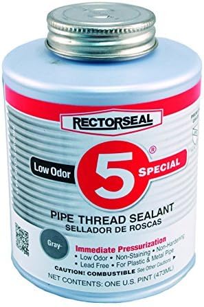 Rectorseal 26431 Pint Brush Top No.5?Special?Pipe Thread Sealant by Rectorseal