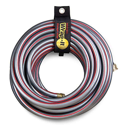 Wrap It Heavy-Duty Storage Straps (6 Pack Mega) - Hook and Loop Organizer Hanger for Extension Cords, Cables, Hoses, Rope, and More for Garage, Home, Shop, Boat, Marine, RV and Camping Organization
