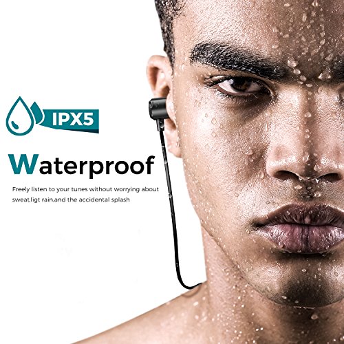 Bluetooth-Headphones-SHUHUA-Sports-Wireless-Earbuds-In-Ear-Magnetic-Stereo-Earphones-with-Mic-IPX5-NANO-Coating-Splash-Proof-Waterproof-Headset-Secure-Fit-for-iphone-X
