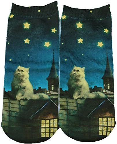 55 Supp. Colorful 3D Cartoon Printed Fashion Funny Illustration Short Tube Socks