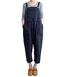 Aedvoouer Women's Baggy Plus Size Overalls