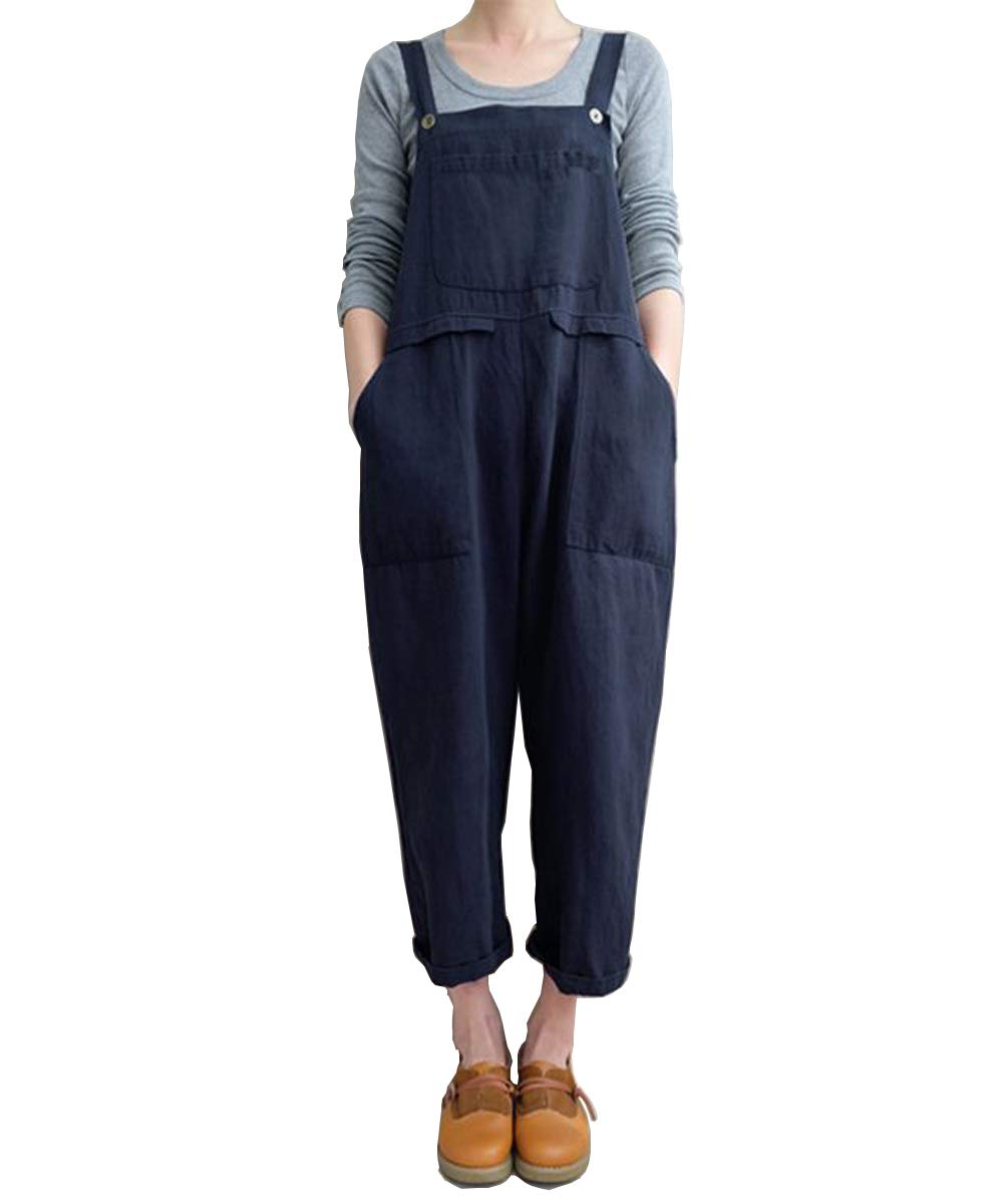 Aedvoouer Women's Baggy Plus Size Overalls