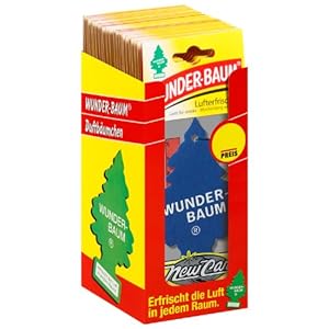 Wunder-Baum 134214/24 luchtverfrisser 24 Box New Car