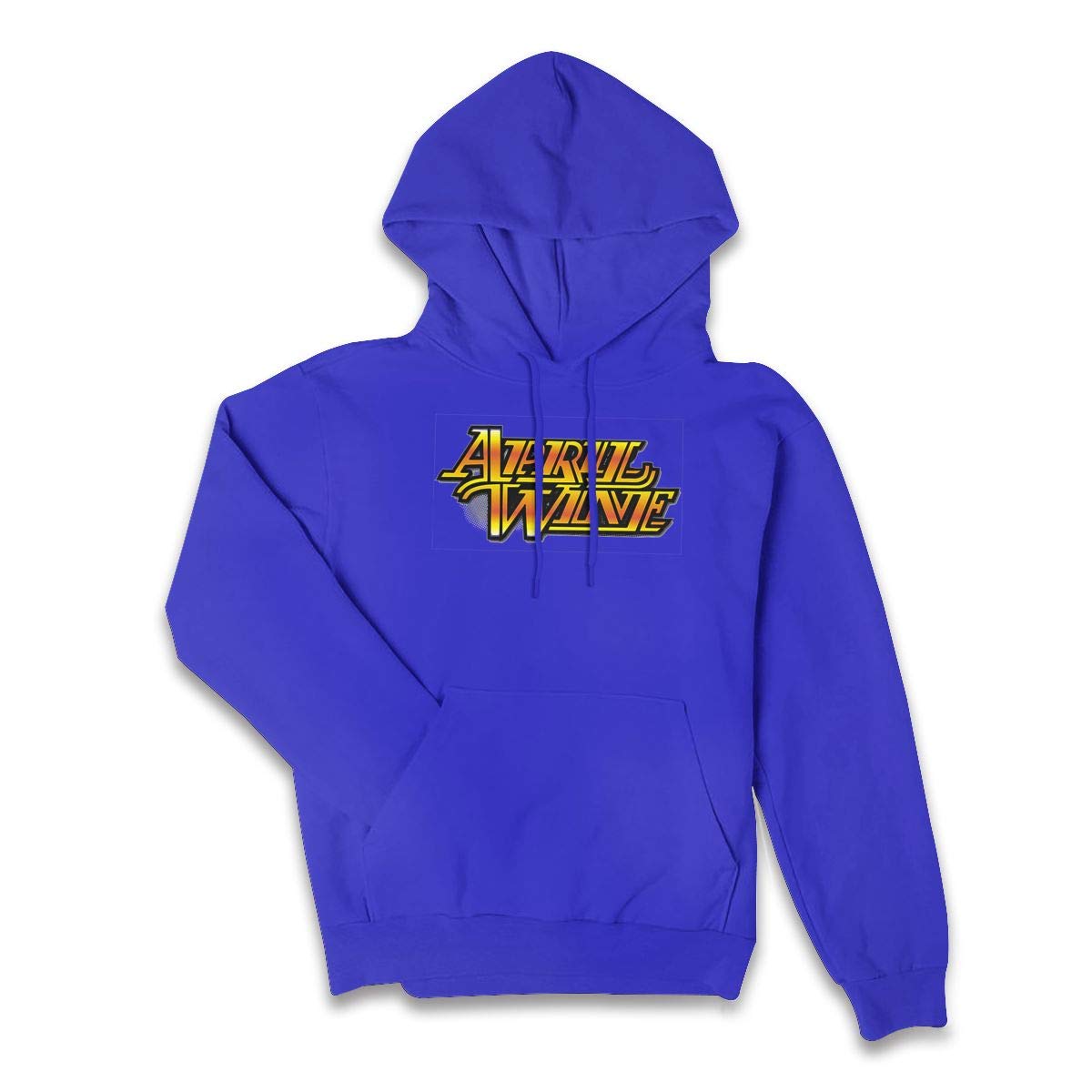 Erman S Color Name Casual April Wine Logo Cool Pullover Hooded Shirts With Pocket M