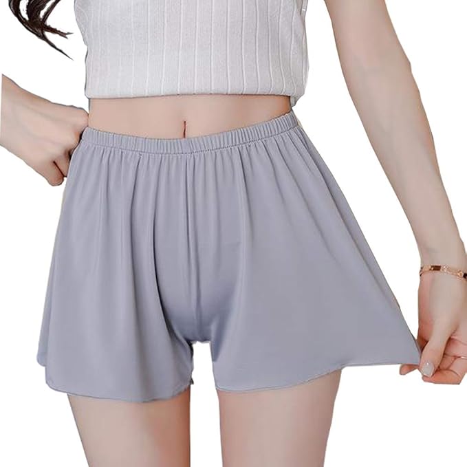 Hsumonre Women Slip Shorts Safety Shorts Ice Silk Workout Short Plus
