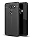 Miubox LG V30 Case Ultra Slim Light Imitate PU Leather With TPU Design Non-Fingerprint Anti-Scratch Dustproof Protective Case Cover For LG V30 (2017),Black