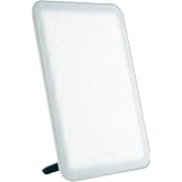 Lumie Vitamin L Light Therapy Lamp - Portable, Slim Design - 10,000 Lux Daylight Lamp - Detachable Stand, Cool White LEDs &amp; Rippled Diffuser - Portrait or Landscape