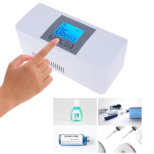 HSDCK La insulina refrigerador Portable del Caso, Medicina ...