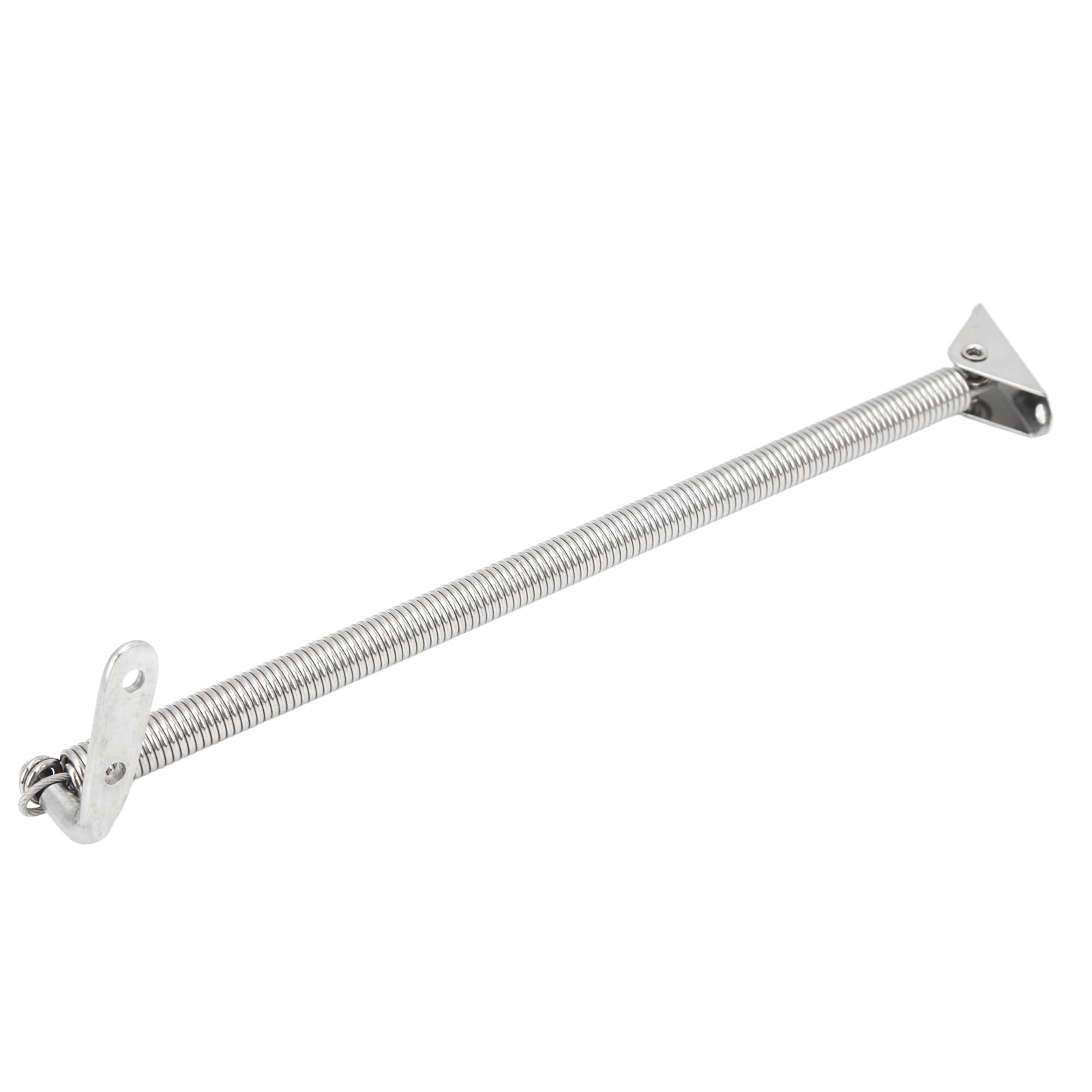 Akozon Hatch Adjuster, Stainless Steel Hatch Support 10lb Load Hatch Spring Adjuster For RV Yacht Cabinet Door Window Hatch Spring Holder (2#)