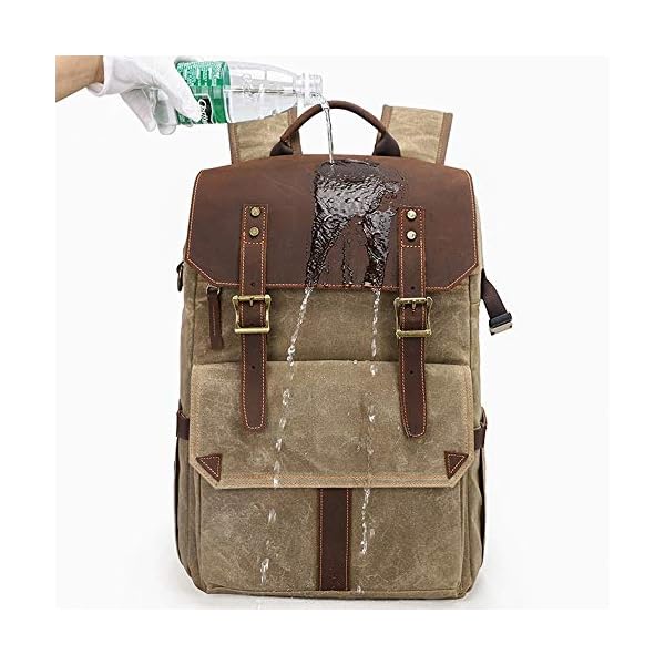 WHSS Fototasche/Outdoor-Rucksack mit großer Kapazität, Kameratasche, Schwarz – Bild 4