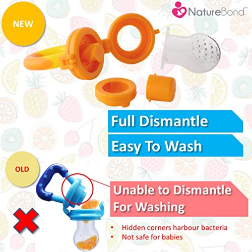 4 NatureBond+Baby+Feeder+Fruit+Pacifier
