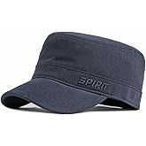 Military Hat for Men Army Hats Unique Design Cadet Cap Adjustable
