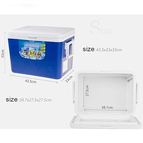 ZLSANVD Caja del refrigerador Nevera portátil al Aire Libre de Rod ...