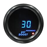 AUCELI Car Digital Boost Gauge PSI, Universal Meter
