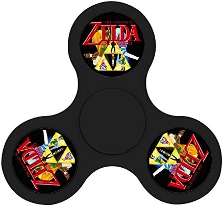 TOPFIRST Fidget Spinner Toy 2017 The Legend of Zelda Logo Tri-Spinner High Speed Spin