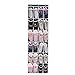 MaidMAX Over The Door Shoe Organizer, Hanging Door Organizer Shoe Rack with 24 Mesh Pockets and 3 Hooks for Storage