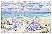 CounterArt Paper Placemat, Beach View, 24-Pack