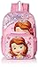 Disney Girls' Sofia The First Backpack with Detachable Lunch, Hot Pink