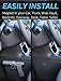 IronMount Gun Magnet Mount | 35 Lb Rated Single-Sided Magnetism | Adhesive Magnets Rubber Coated Magnetic Gun Mount & Holster | Concealed Holder for Car, Handgun, Pistol, Shotgun, Rifle (2 Pack)