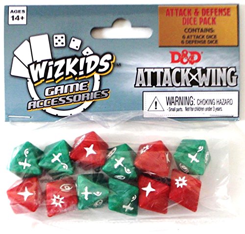 Dungones & Dragons Attack Wing: Dice Set