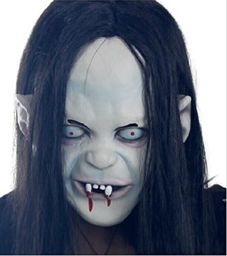 Yelovemei Latex Terror The Grudge Zhen Son Halloween Mask Emulsion Skin
